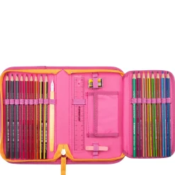 ErgoFlex Easy Exclusive ECO - Schulranzen Set 5tlg. 950g (Pink Planet)