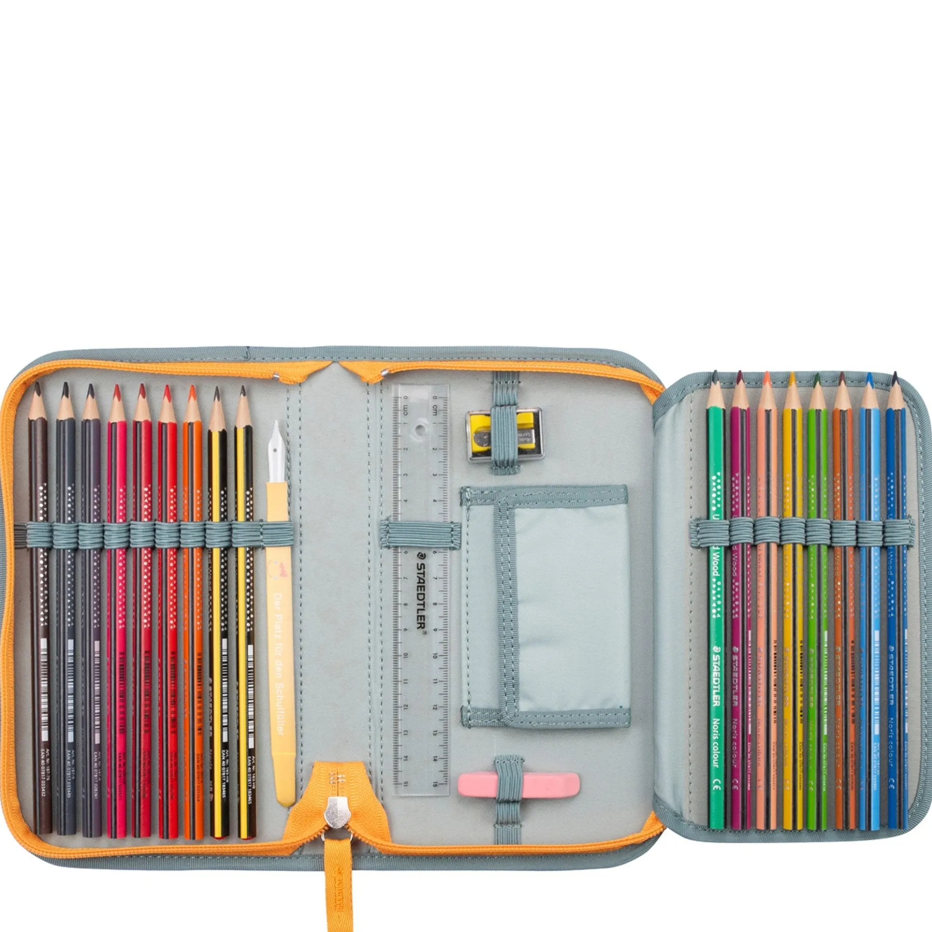 ErgoFlex Easy Exclusive ECO - Schulranzen Set 5tlg. 950g (Grey Planet)