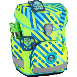 ErgoFlex Easy Superflash Neon - Schulranzen Set 5tlg. 950 g (Monster)