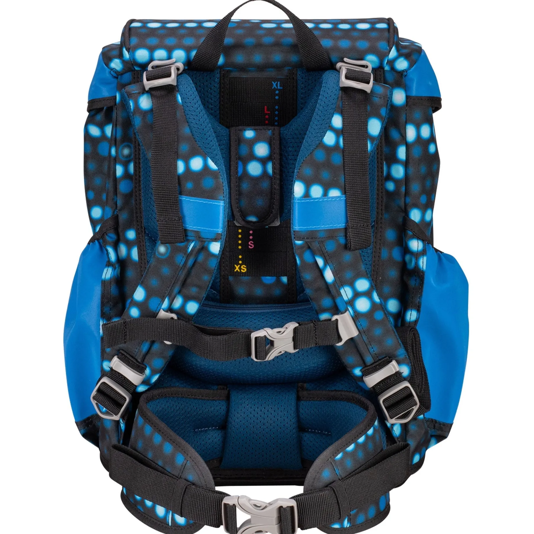 ErgoFlex Exklusiv Superflash - Schulranzen Set 5tlg. 800g (Blue Robot)