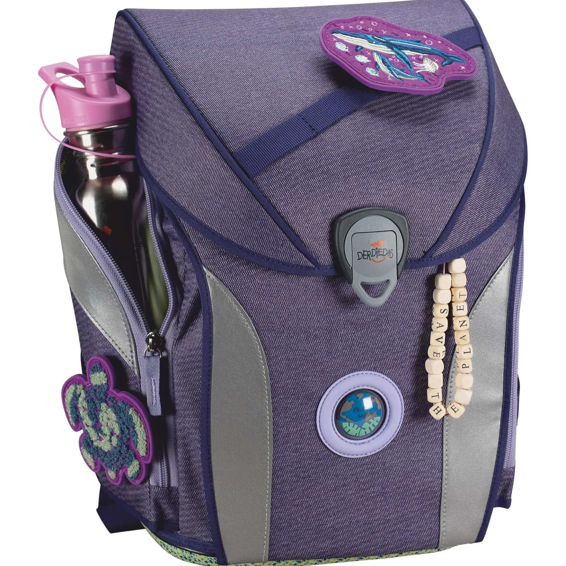 ErgoFlex Max Exklusiv ECO - Schulranzen Set 5tlg. 950g (My Planet)