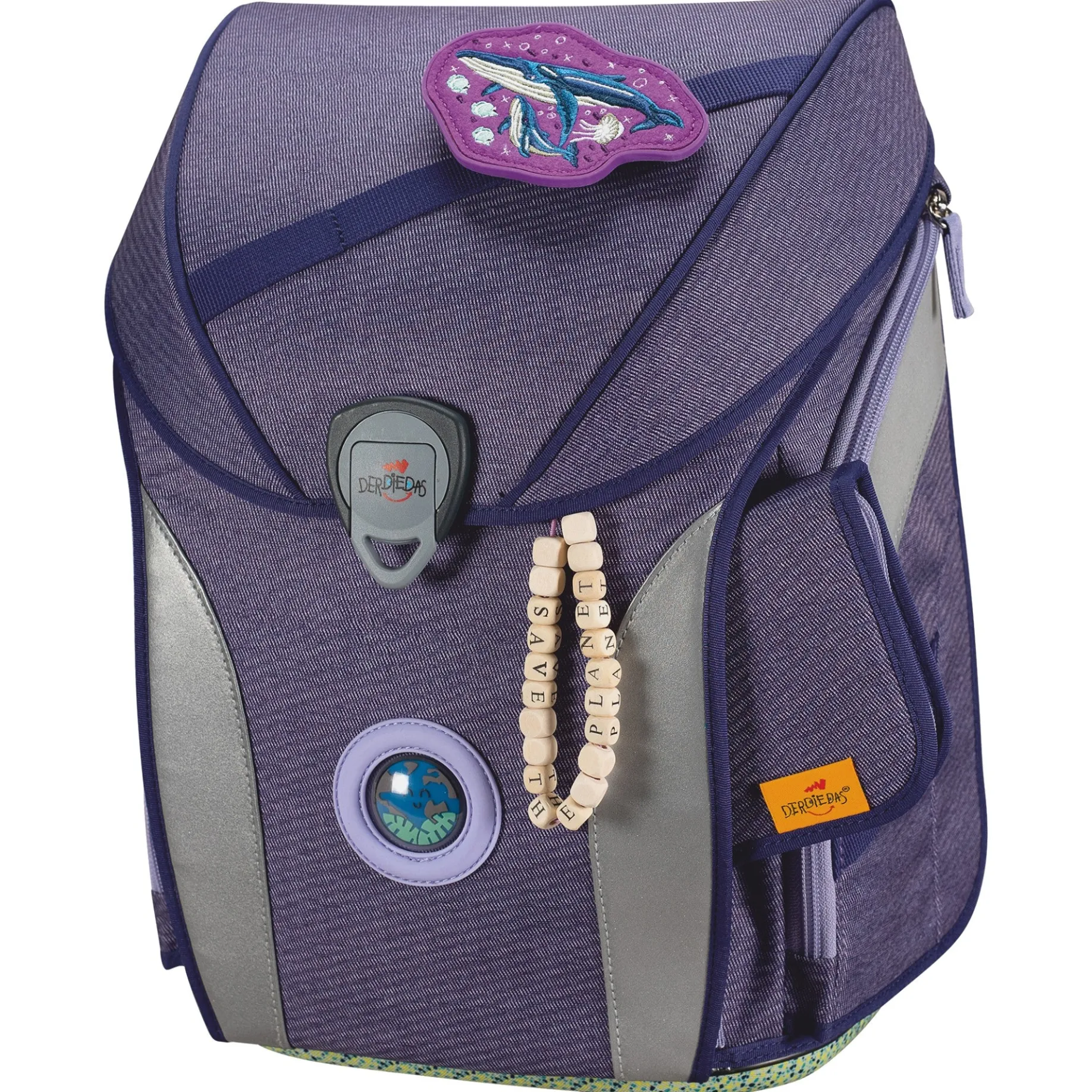 ErgoFlex Max Exklusiv ECO - Schulranzen Set 5tlg. 950g (My Planet)