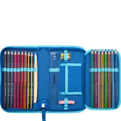 ErgoFlex Superflash Exklusiv Neon - Schulranzen Set 5tlg. 800g (Monster)