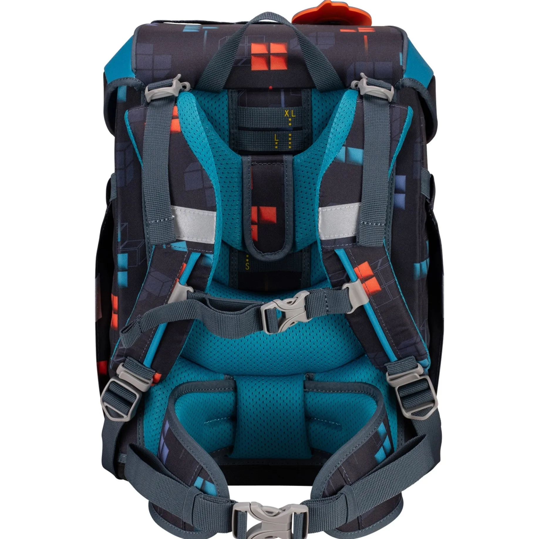 ErgoFlex Tiny - Schulranzen Set 5tlg. 900g (Ninja Fighter)