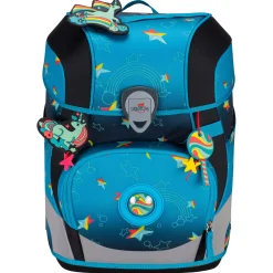ErgoFlex Tiny Exklusiv LED - Schulranzen Set 5tlg. 900g (Rainbow Star)