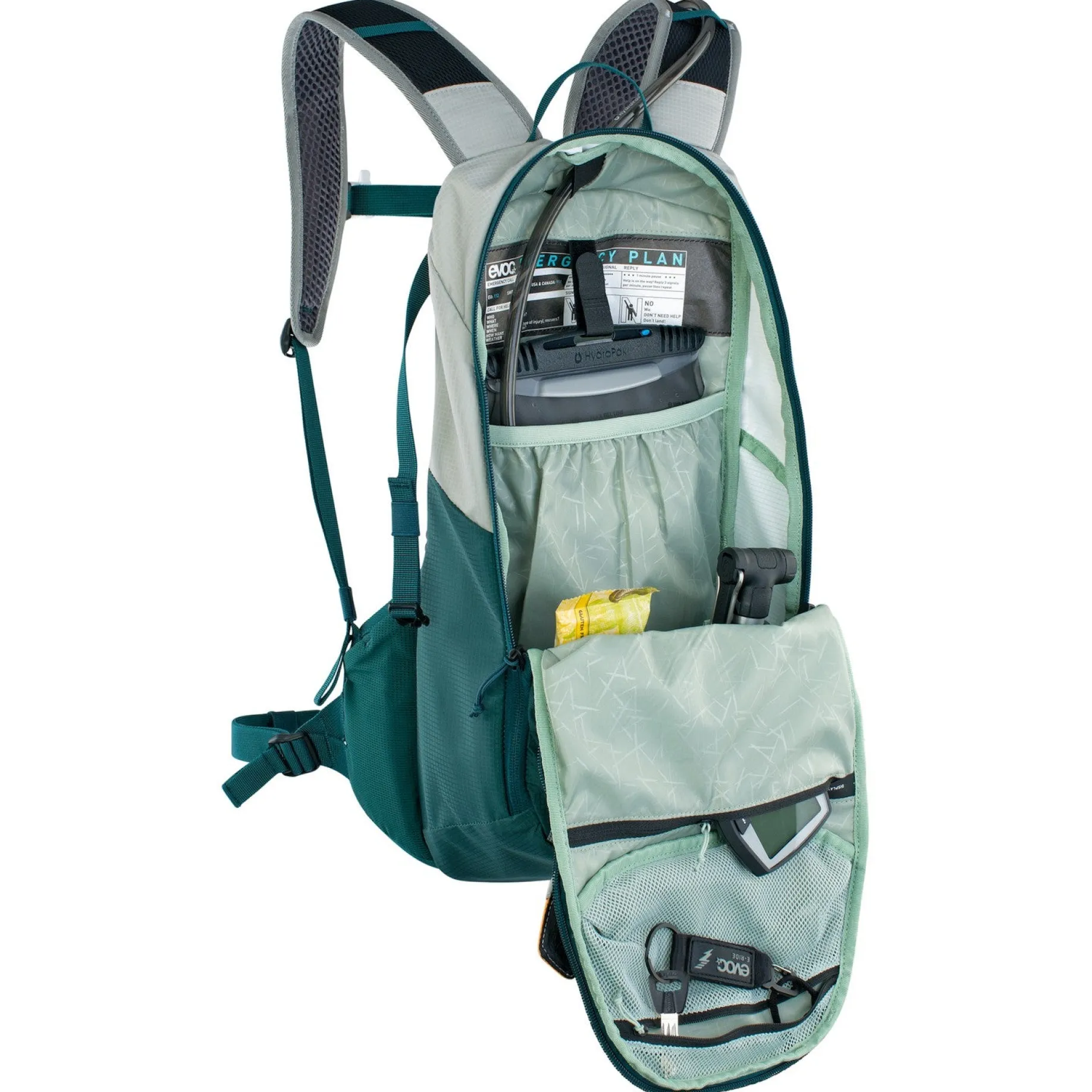 E-Ride 12 - Fahrradrucksack 47 cm (stone/petrol)