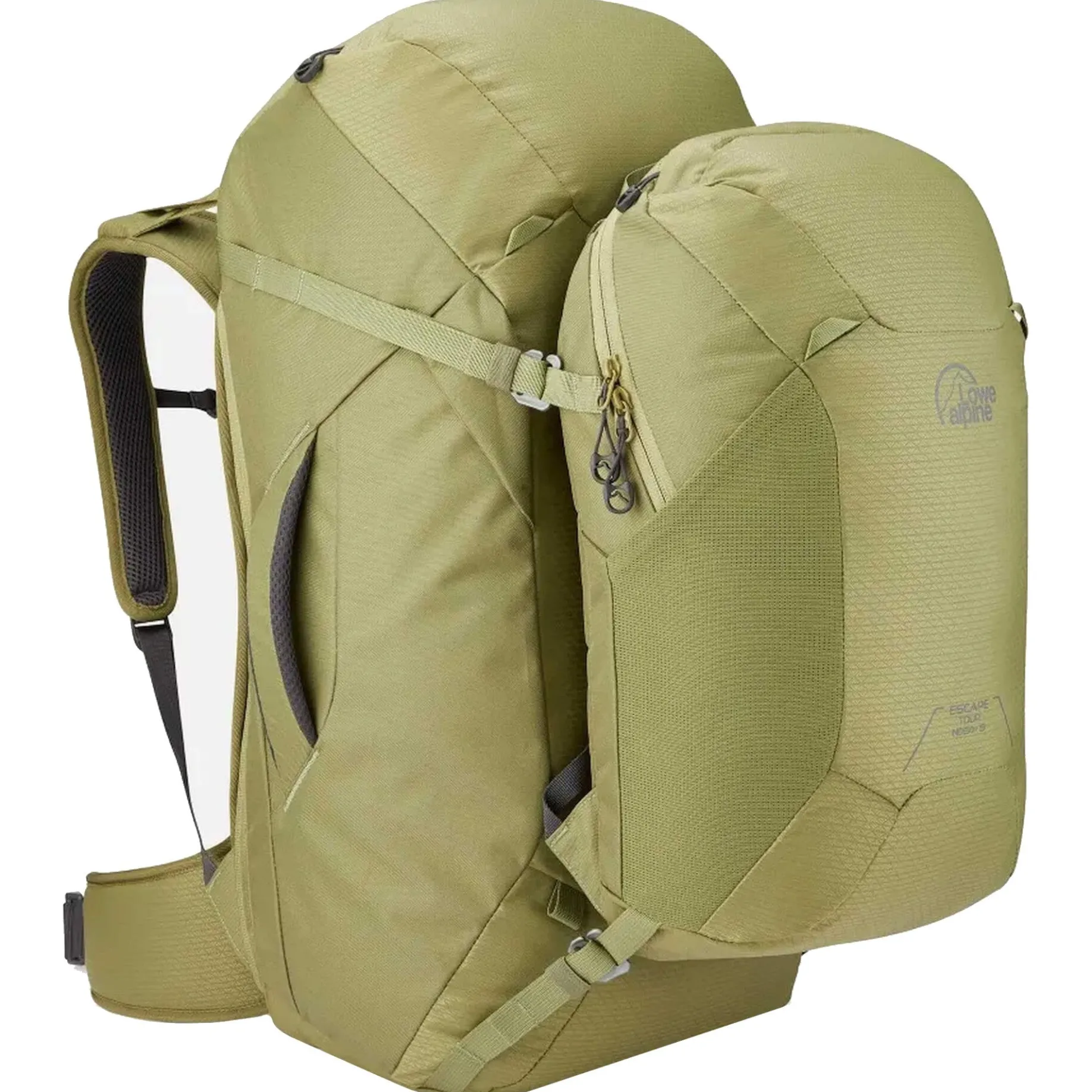 Escape Tour ND50+15 - Women's Reiserucksack 60 cm (chlorite green, S)