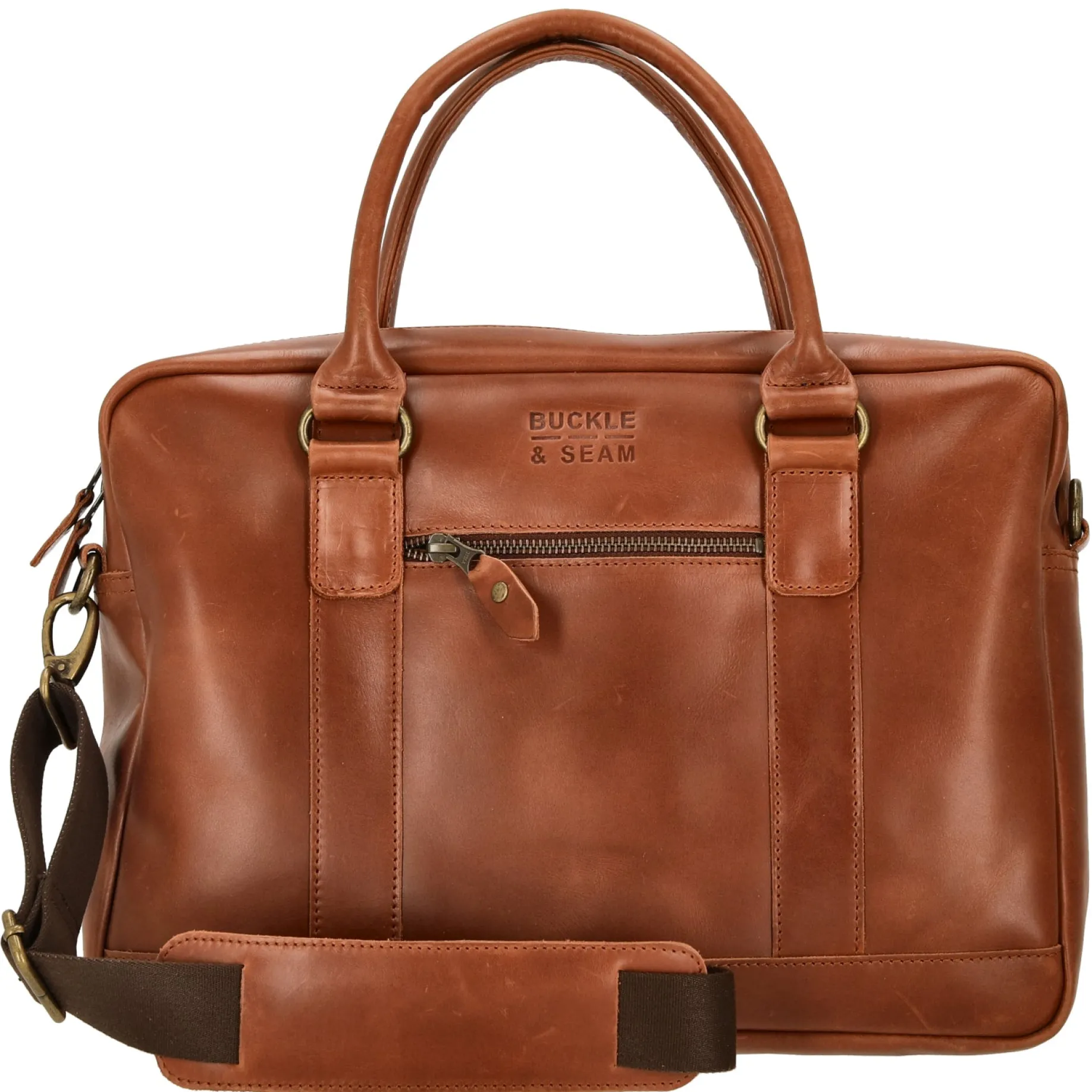 Everett - Aktentasche 16" 38 cm (cognac)