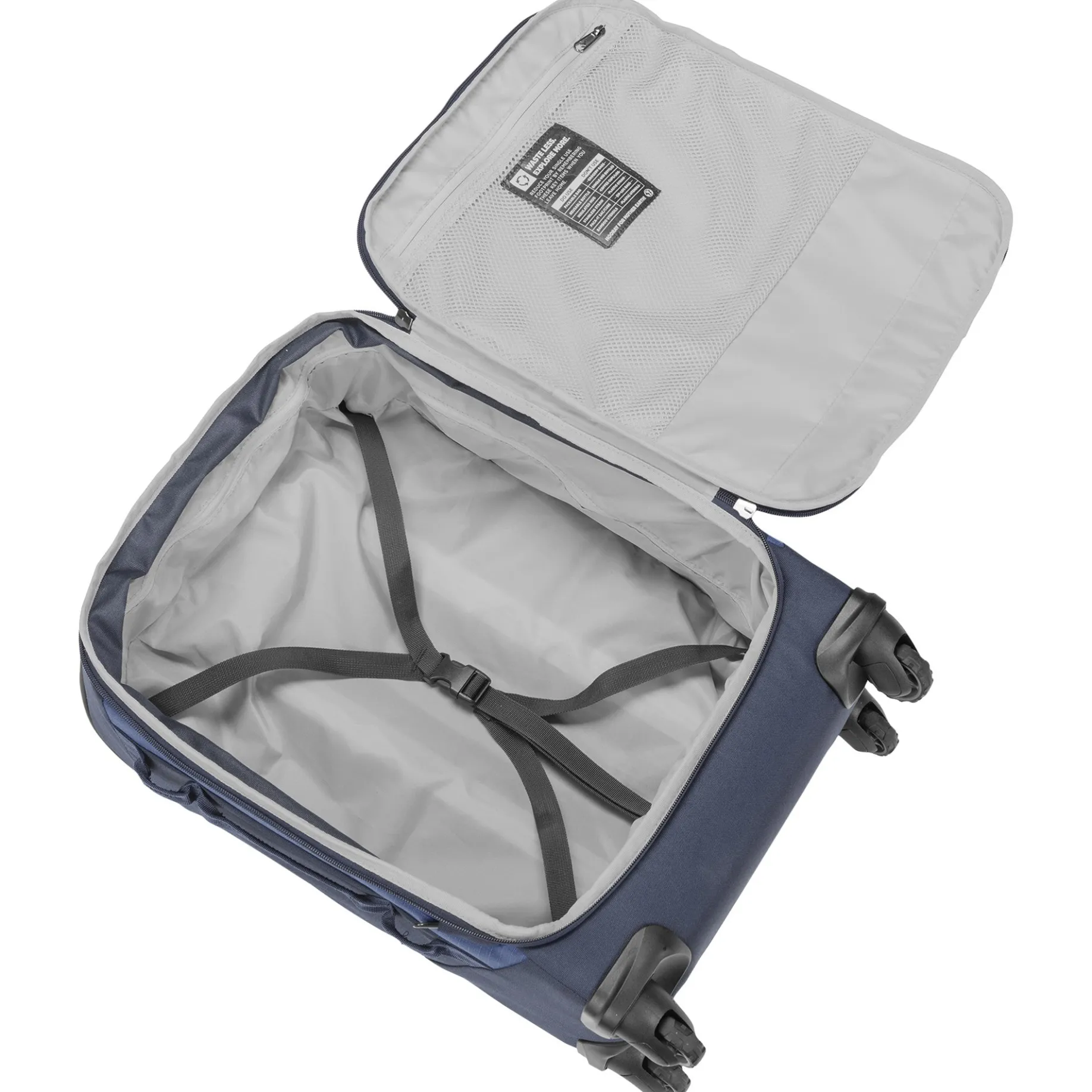 Expanse Intl Carry On 35 - 4 Rollen-Reisetasche 17" 54.5 cm recycelt (pilot blue)
