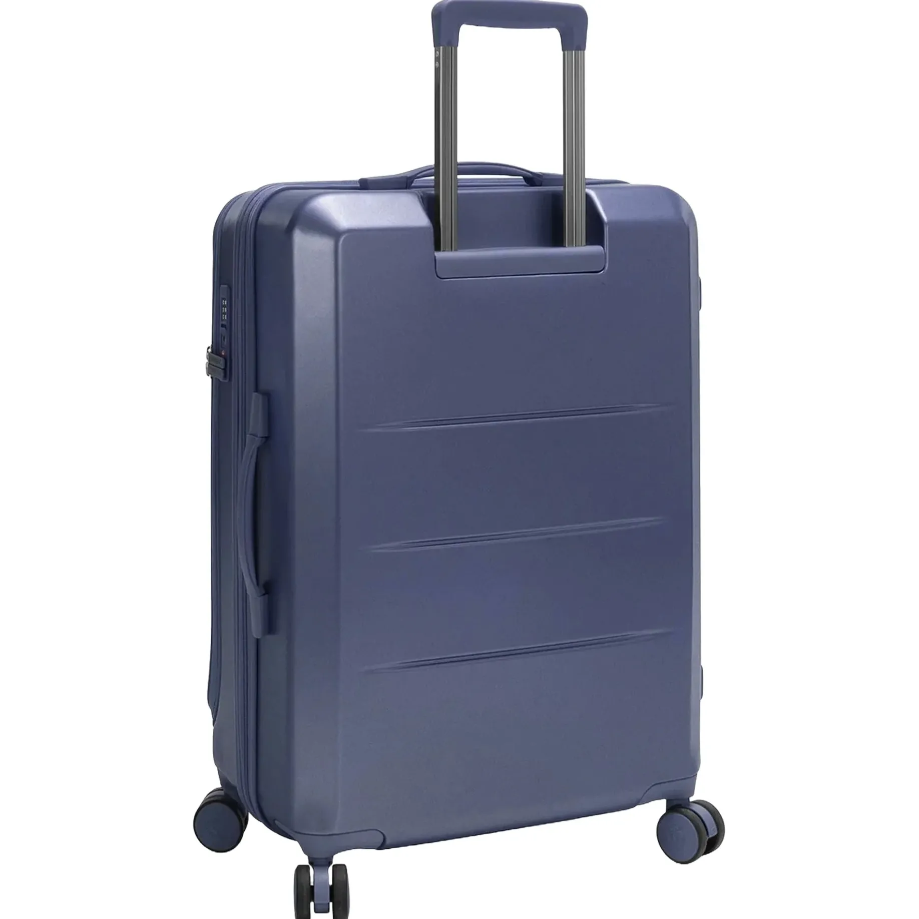 EZ Fashion - 4-Rollen-Trolley M 66 cm erw. (navy)