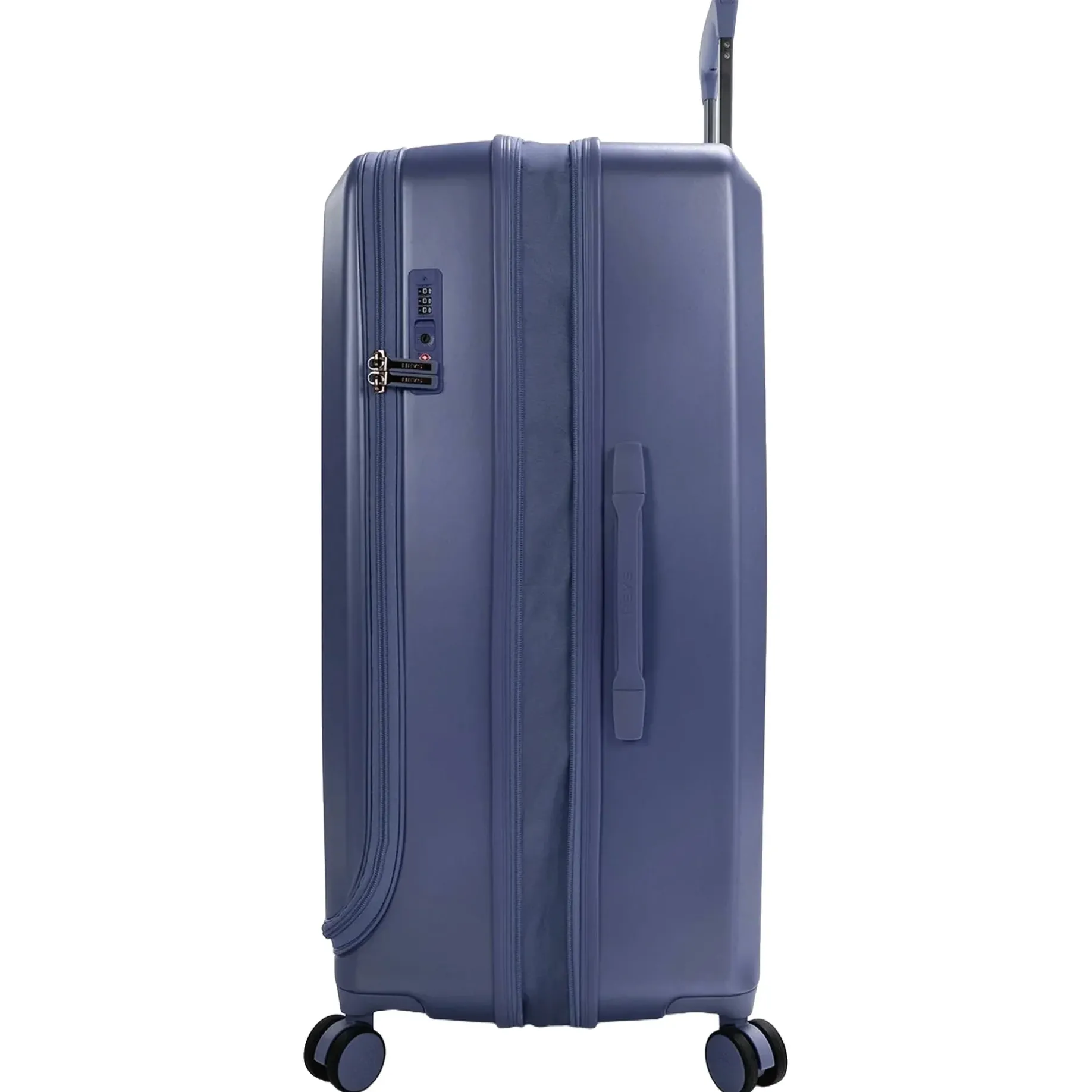 EZ Fashion - 4-Rollen-Trolley Set 3tlg. 15.6" erw. (navy)