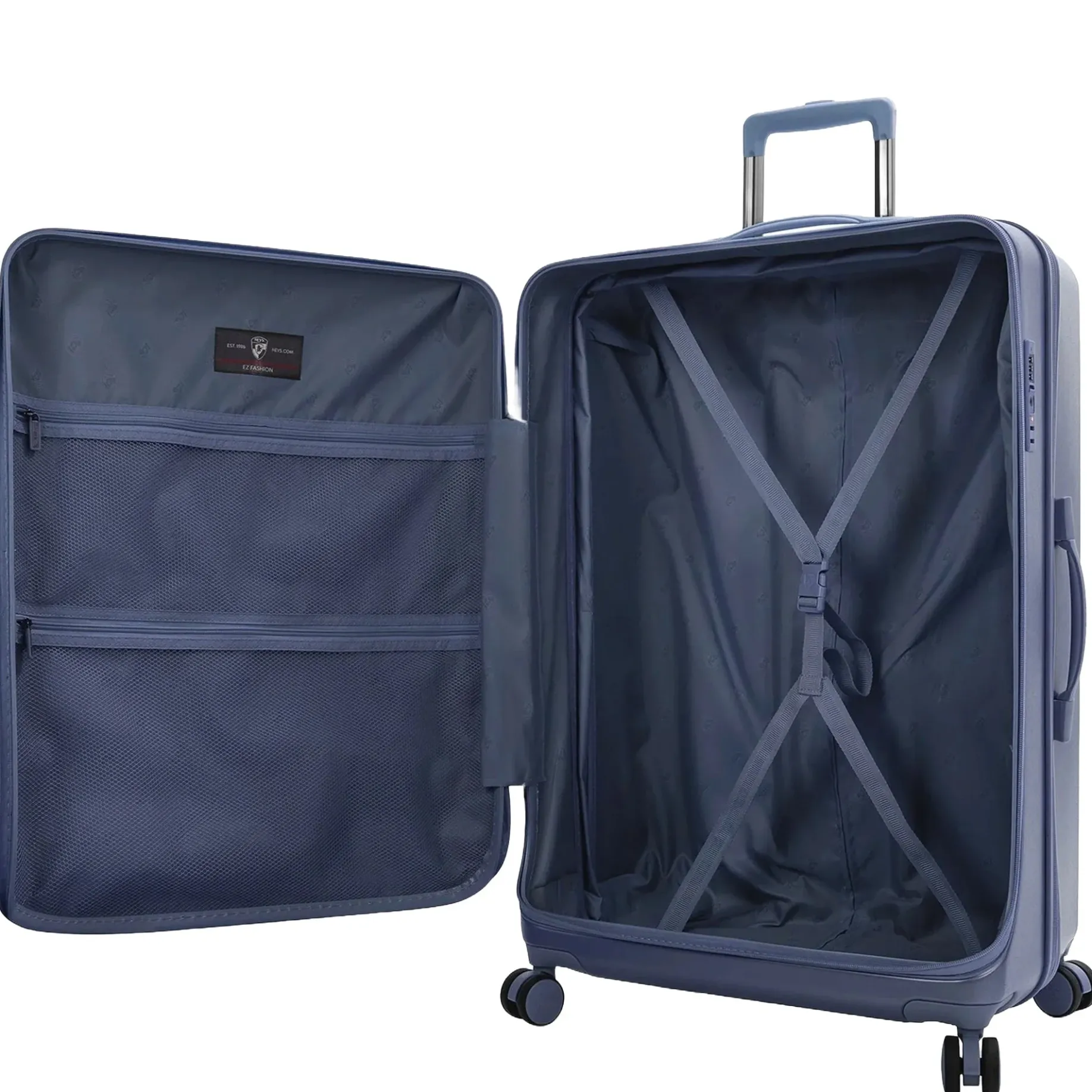 EZ Fashion - 4-Rollen-Trolley L 76 cm (navy)