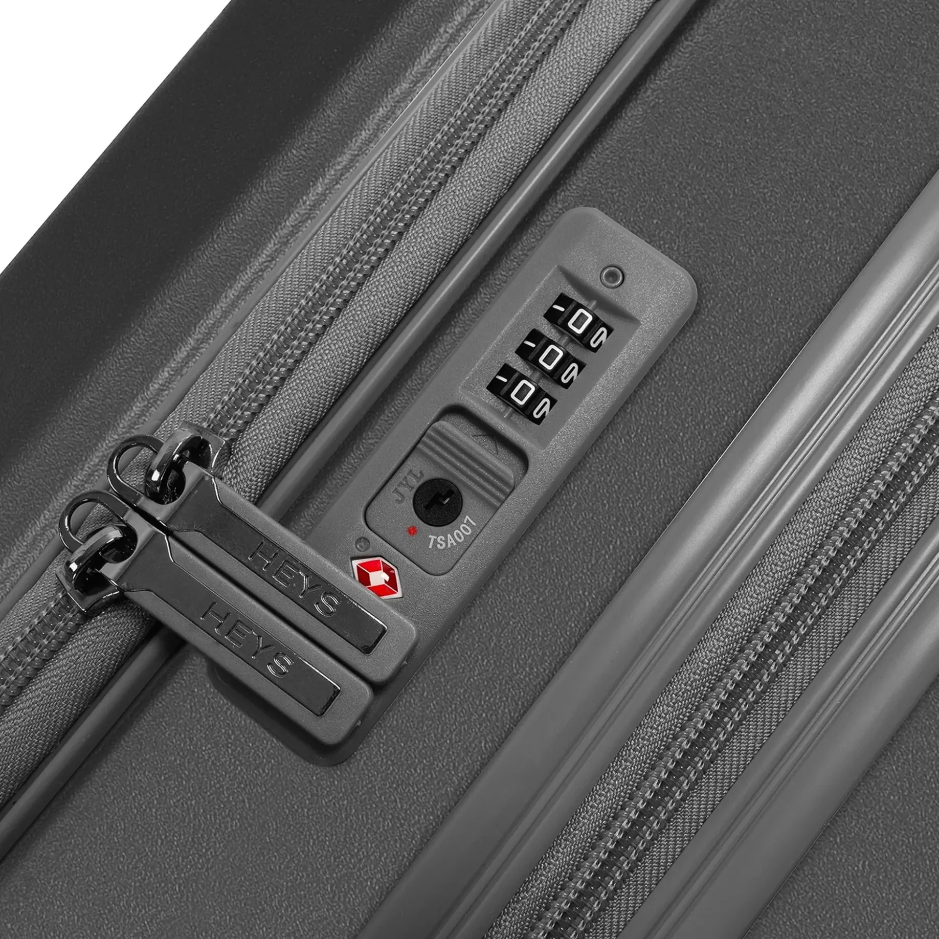 EZ Fashion - 4-Rollen-Trolley M 66 cm erw. (charcoal)