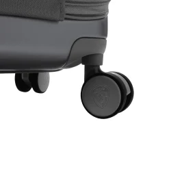 EZ Fashion - 4-Rollen-Trolley M 66 cm erw. (charcoal)