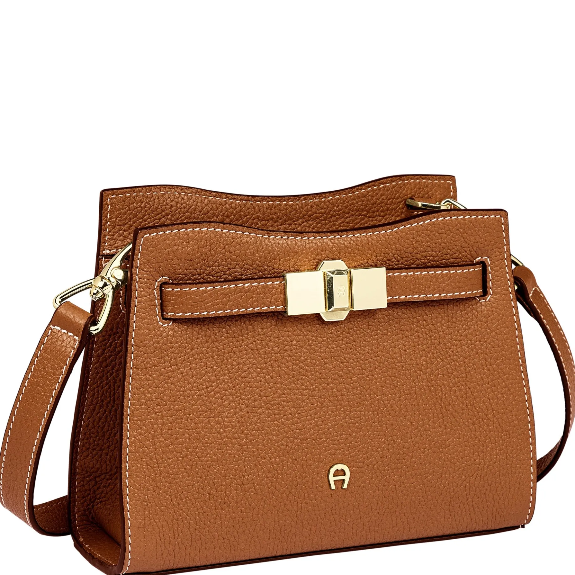 Farah - Umhängetasche 22 cm S (cognac brown)