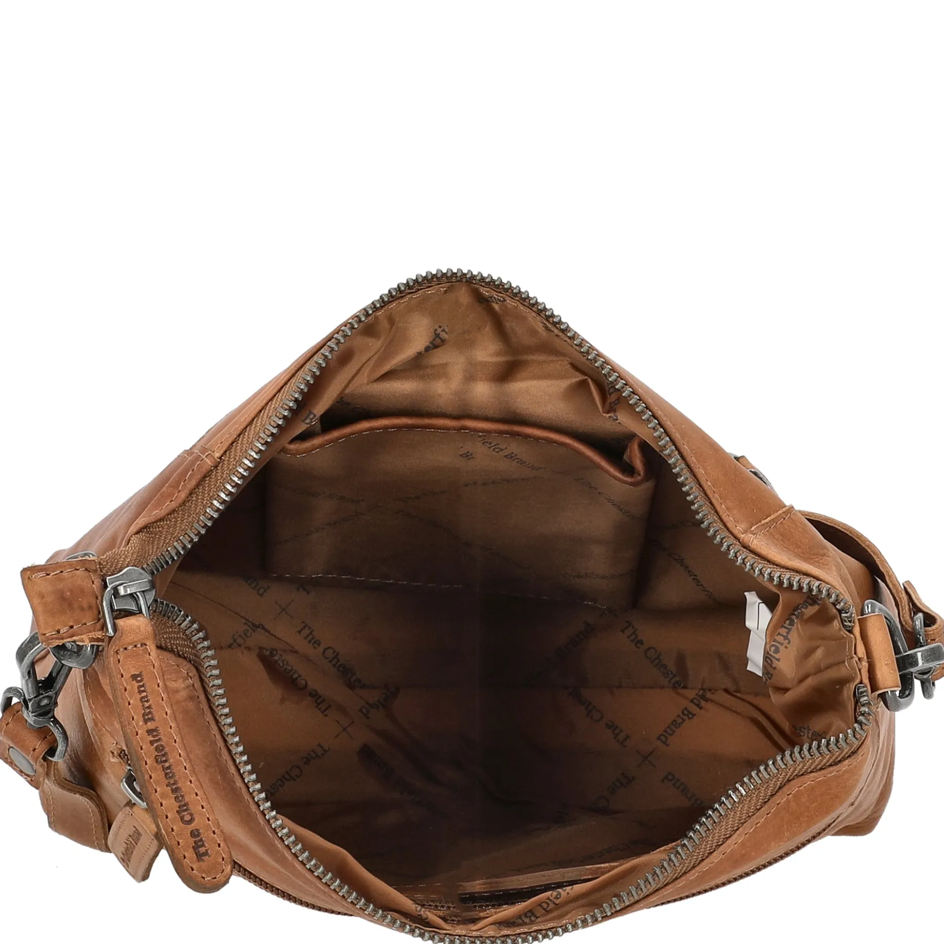 Faro - Schultertasche 23 cm (cognac)