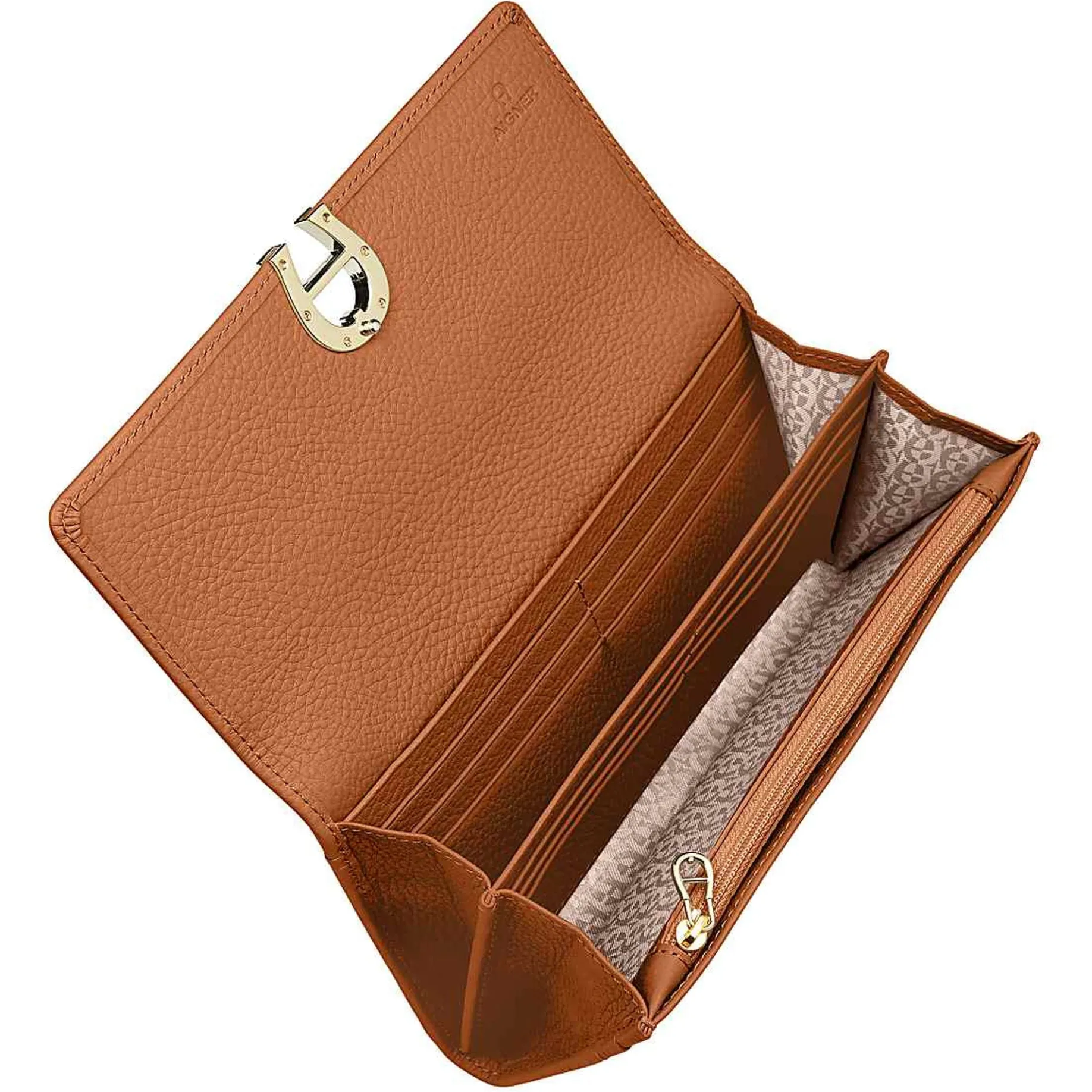 Fashion - Geldbörse 20cm RFID (cognac brown)
