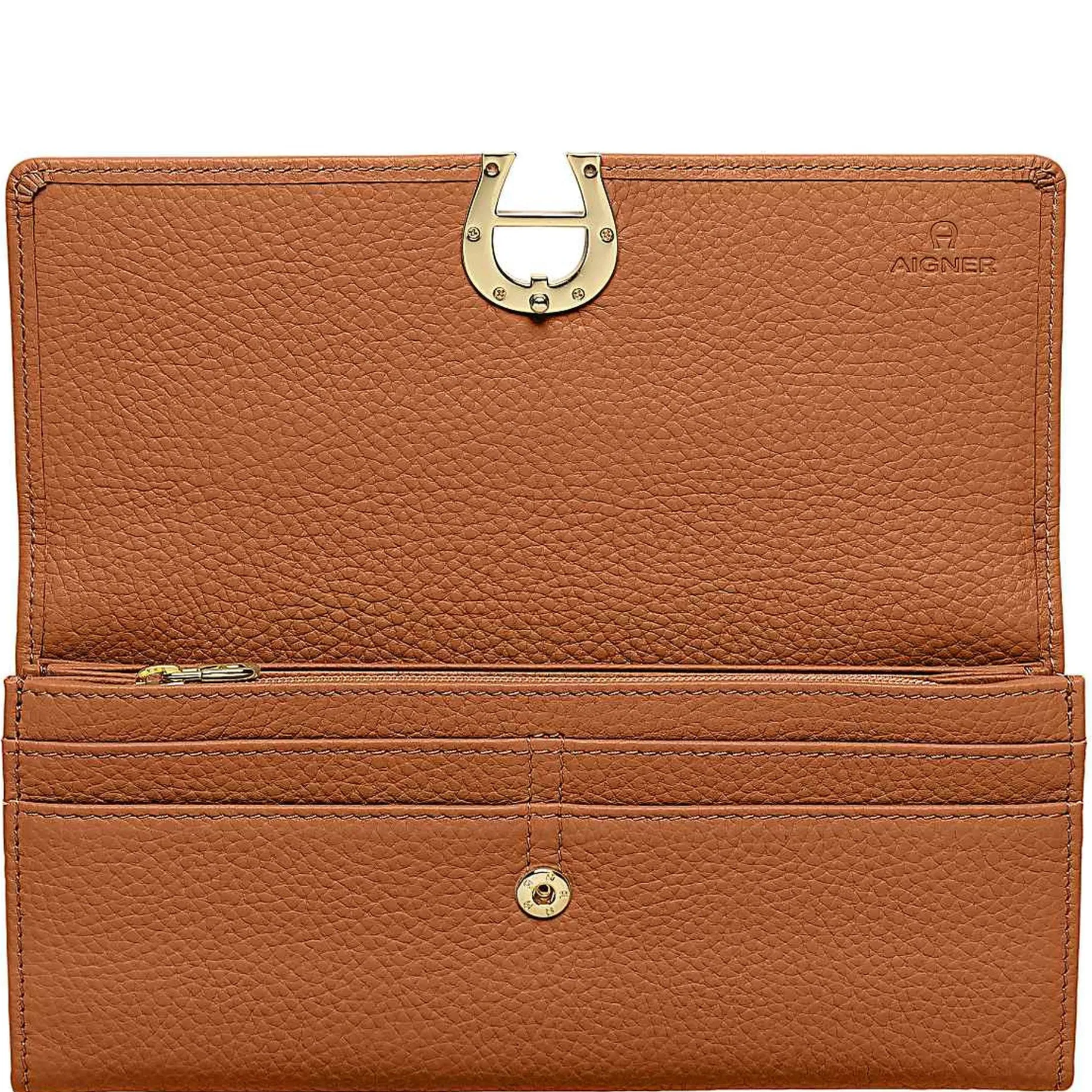 Fashion - Geldbörse 20cm RFID (cognac brown)