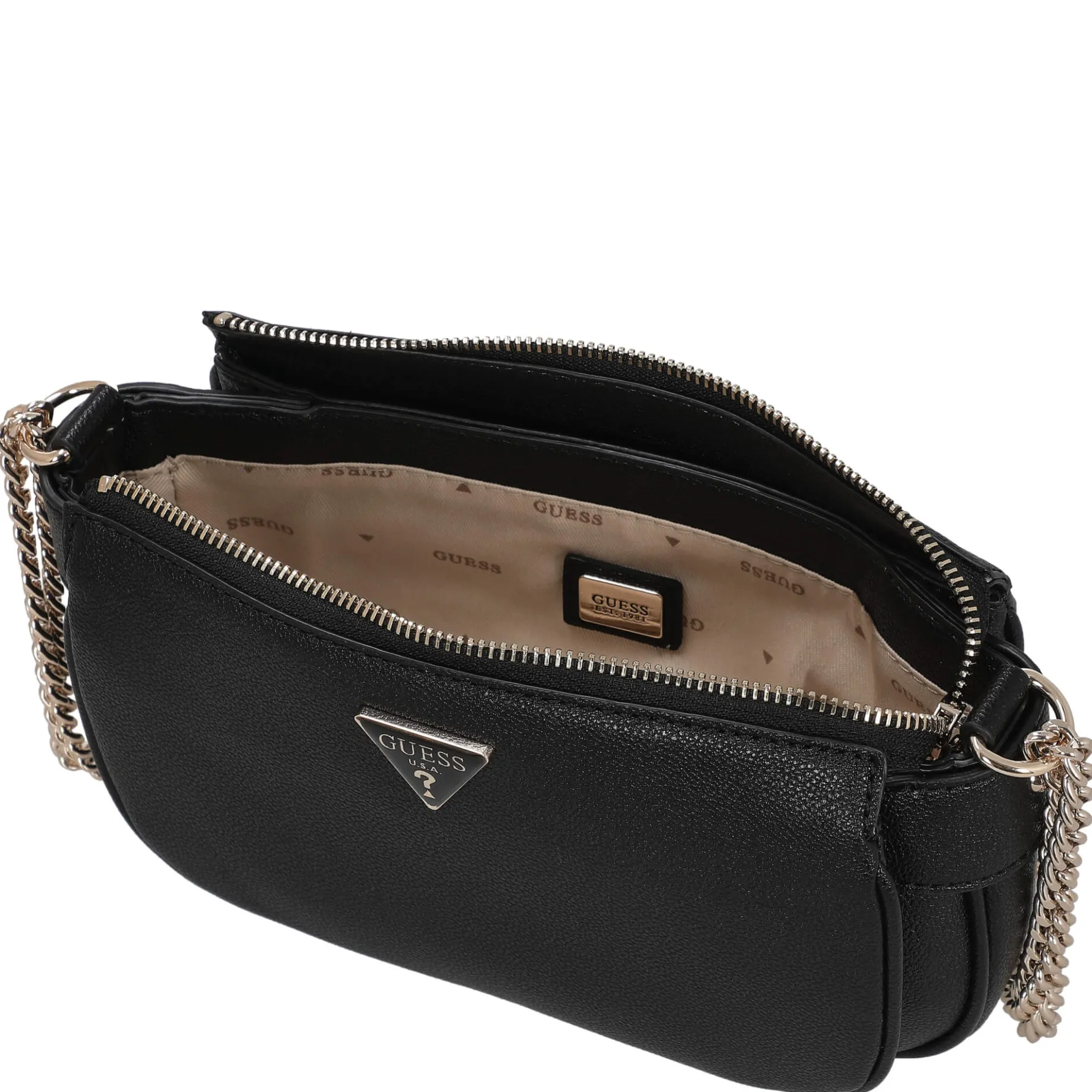 Fedora - Schultertasche 24 cm (black)