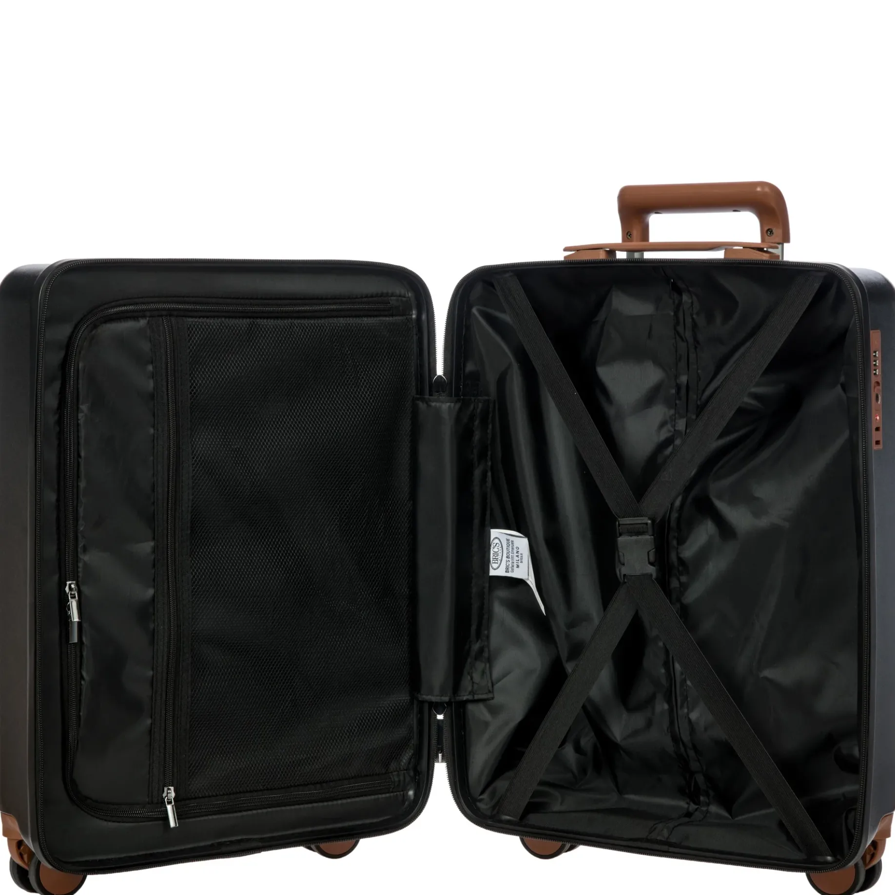Ferrara - 4-Rollen-Kabinentrolley 55 cm (black)