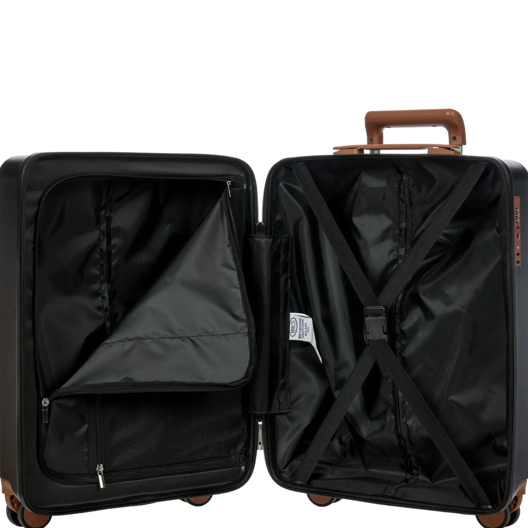 Ferrara - 4-Rollen-Kabinentrolley 55 cm (black)