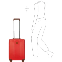 Ferrara - 4-Rollen-Kabinentrolley S 55 cm (red)