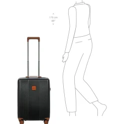 Ferrara - 4-Rollen-Kabinentrolley S 55 cm (black)