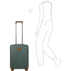 Ferrara - 4-Rollen-Kabinentrolley S 55 cm (green)