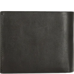 Finns Petter - Geldbörse mit Klappe seitw. 12cc 12 cm RFID (black)