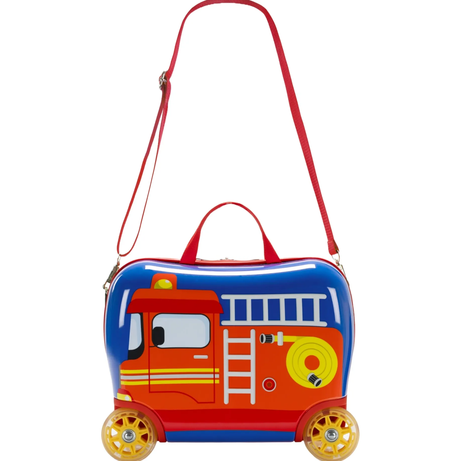 Fire Truck Ride-On - 4-Rollen-Kindertrolley 40.5 cm (fire truck)