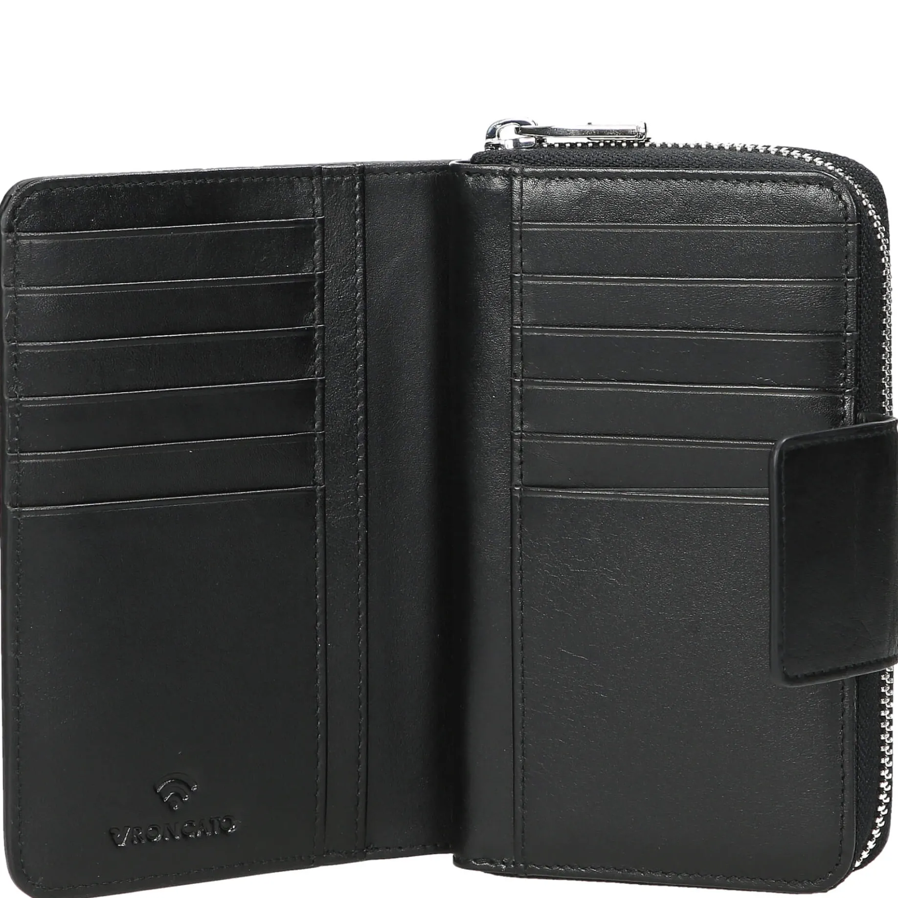 Firenze 2.0 - Damengeldbörse 18cc 15 cm RFID (nero)