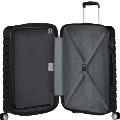 Flashline - 4-Rollen-Trolley 67 cm erw. (schwarz)