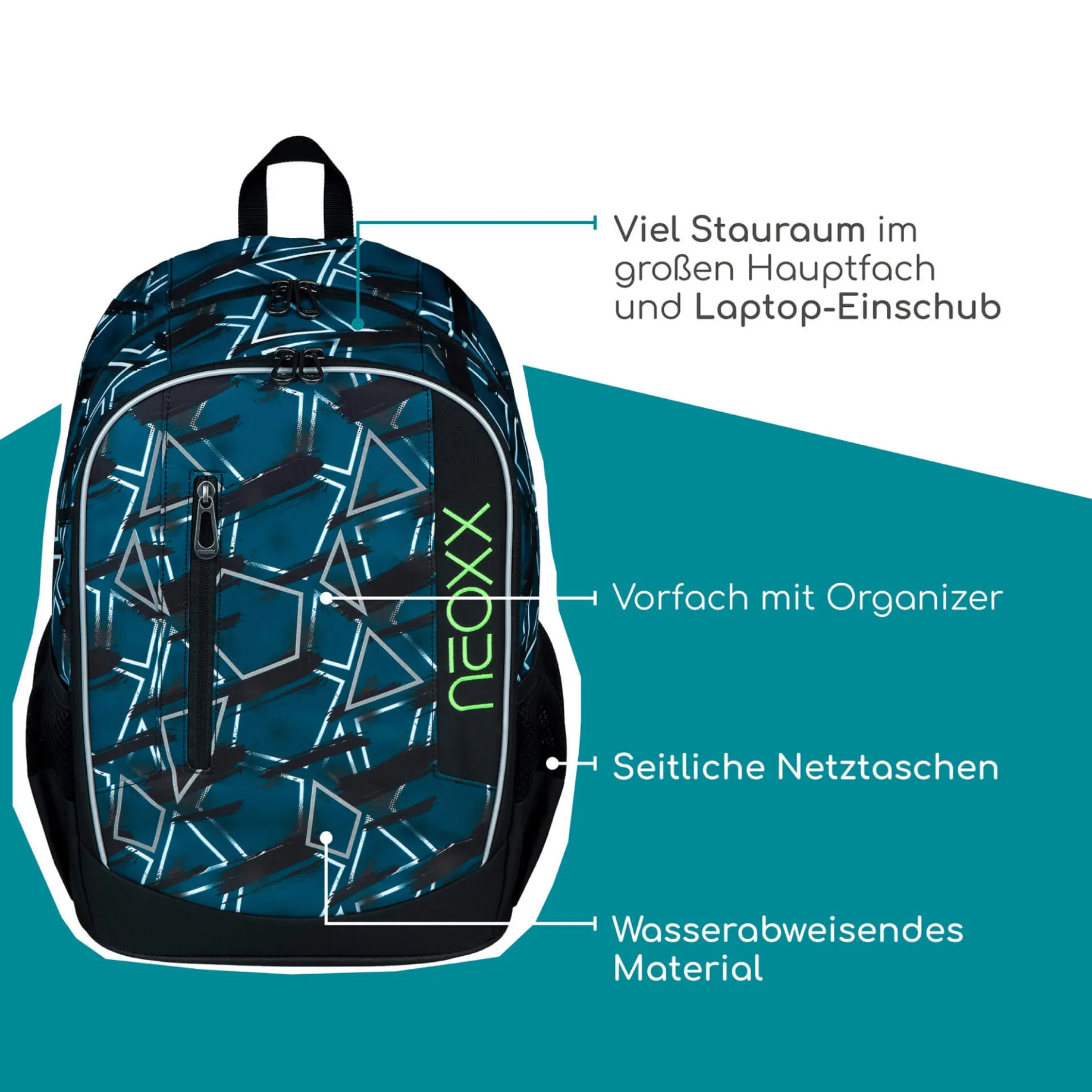 FLOW - Schulrucksack 42.5 cm (Flash yourself)