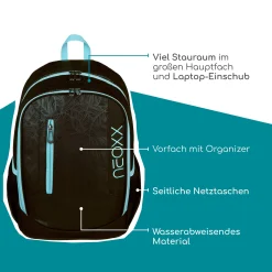 FLOW - Schulrucksack 42.5 cm (Queen of the nite)