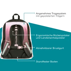 FLOW - Schulrucksack 42.5 cm (Sweet like sunset)