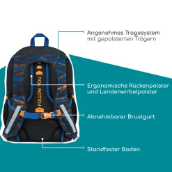 FLOW - Schulrucksack 42.5 cm (Streetlight Runner)