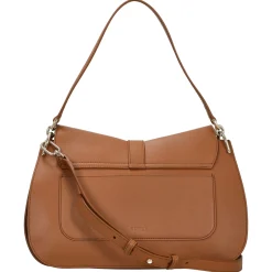 Flow L - Schultertasche 33 cm (brandy)
