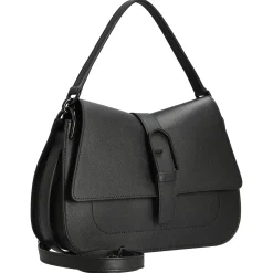 Flow M - Schultertasche 26 cm (black)