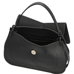 Flow M - Schultertasche 26 cm (black)