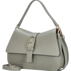 Flow M - Schultertasche 26 cm (agave)