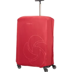 Foldable Kofferschutzhülle XL - Regenhülle (rot)