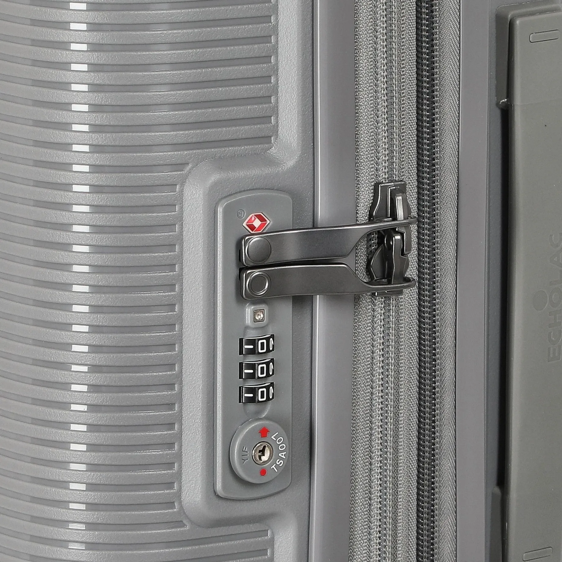 Forza - 4 Rollen - Kabinentrolley 55 cm erw. (grigio)