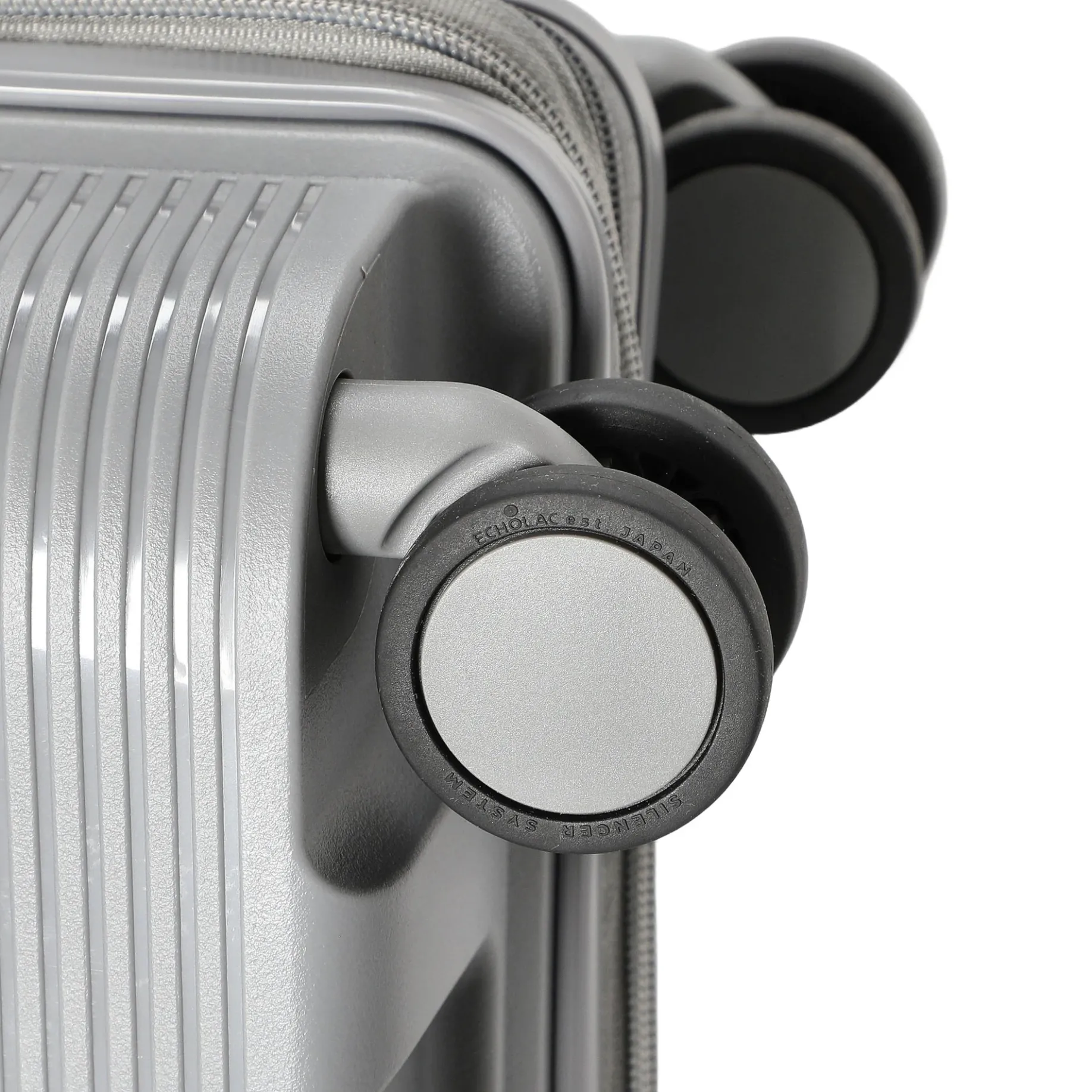 Forza - 4 Rollen - Kabinentrolley 55 cm erw. (grigio)
