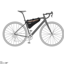 Frame-Pack 4 - Rahmentasche (Bikepacking) 40 cm (black matt)