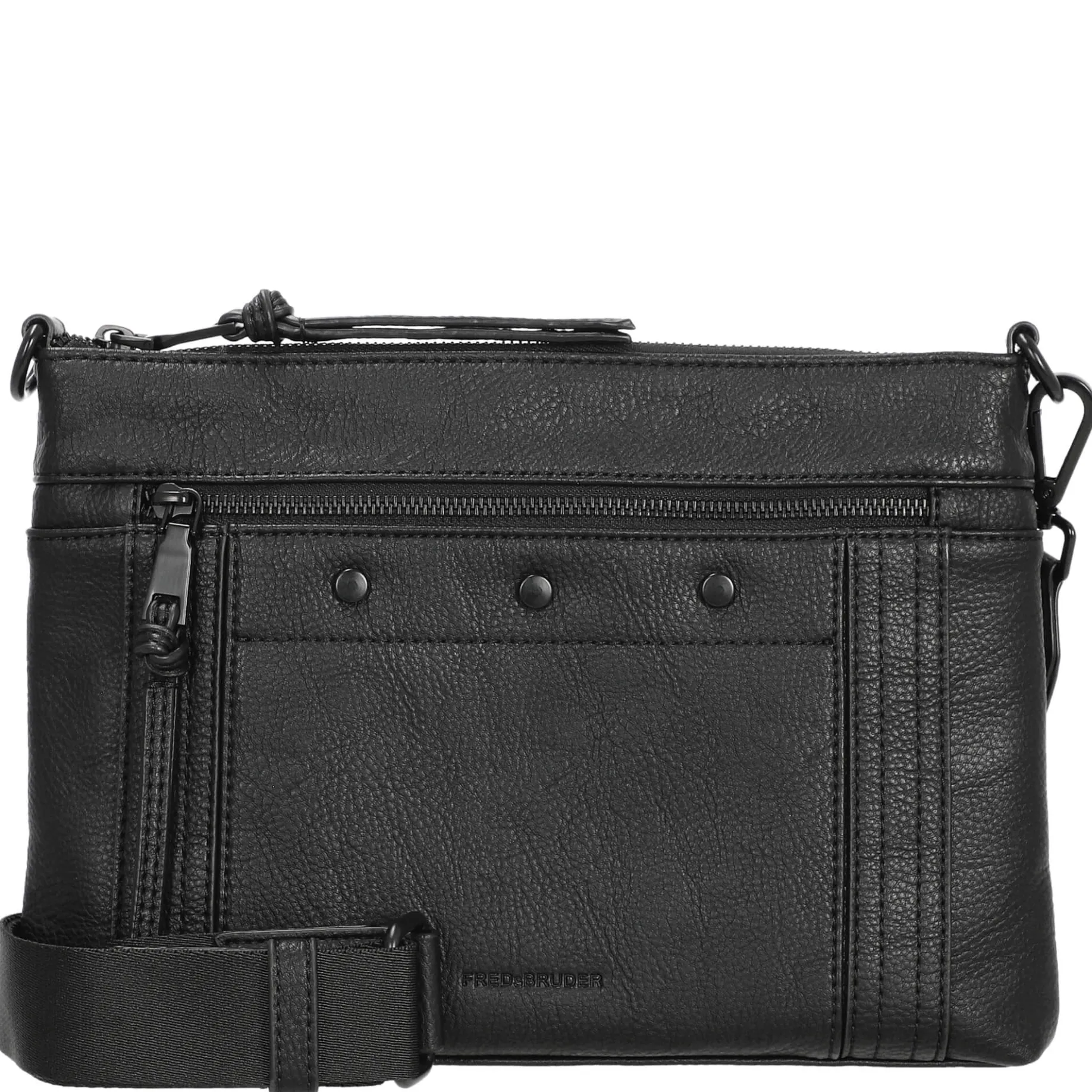 FREDsBRUDER Deep Dark - Umhängetasche 29 cm (black/black)