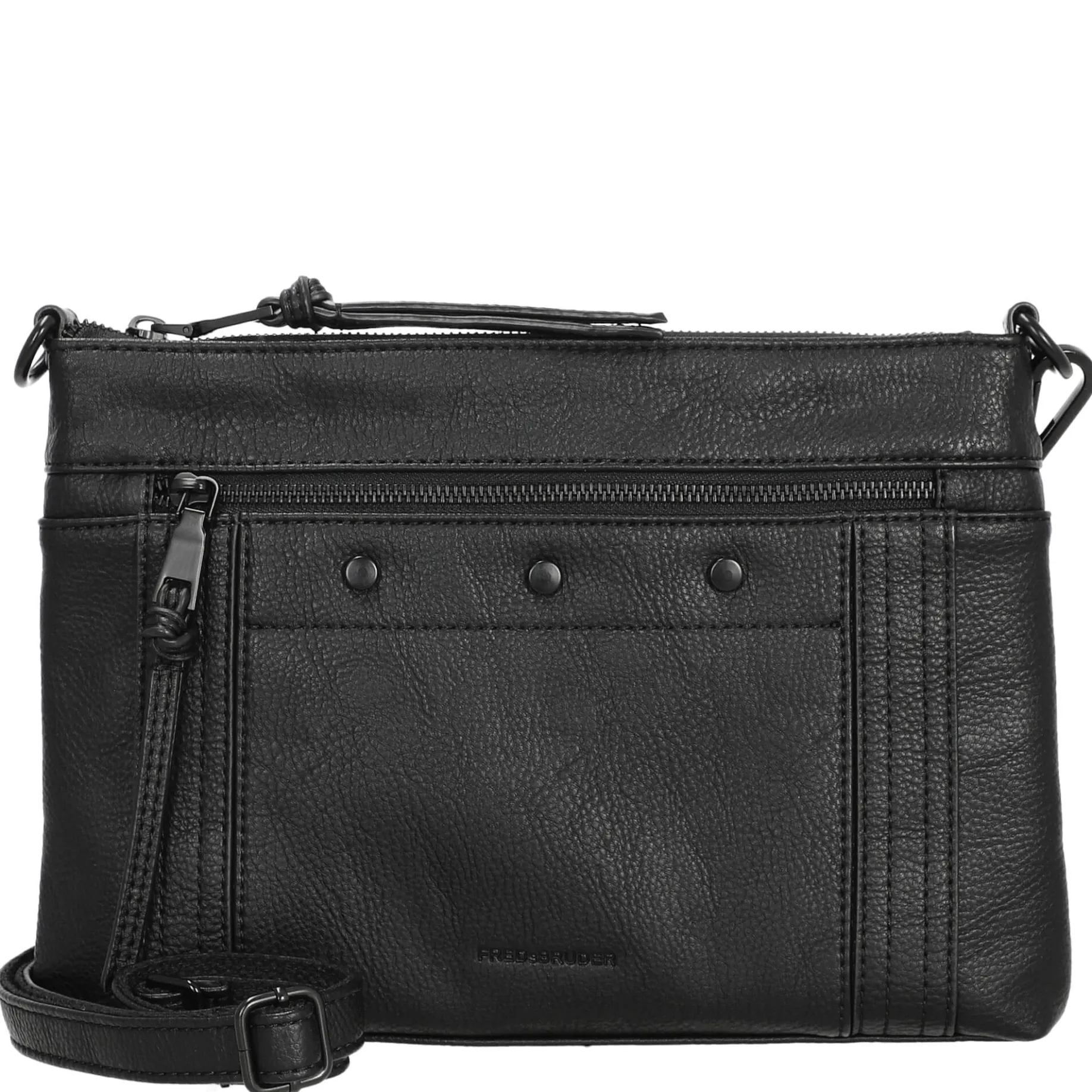 FREDsBRUDER Deep Dark - Umhängetasche 29 cm (black/black)