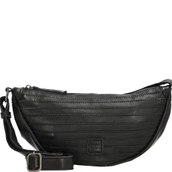 FREDsBRUDER Layer Halfmoon Bag - Umhängetasche 31 cm (black)