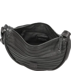 FREDsBRUDER Layer Halfmoon Bag - Umhängetasche 31 cm (black)