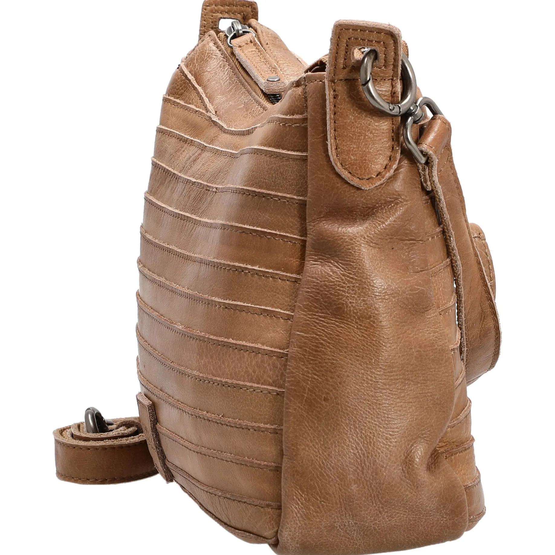 FREDsBRUDER Layer Likely - Umhängetasche 38 cm (caramel)