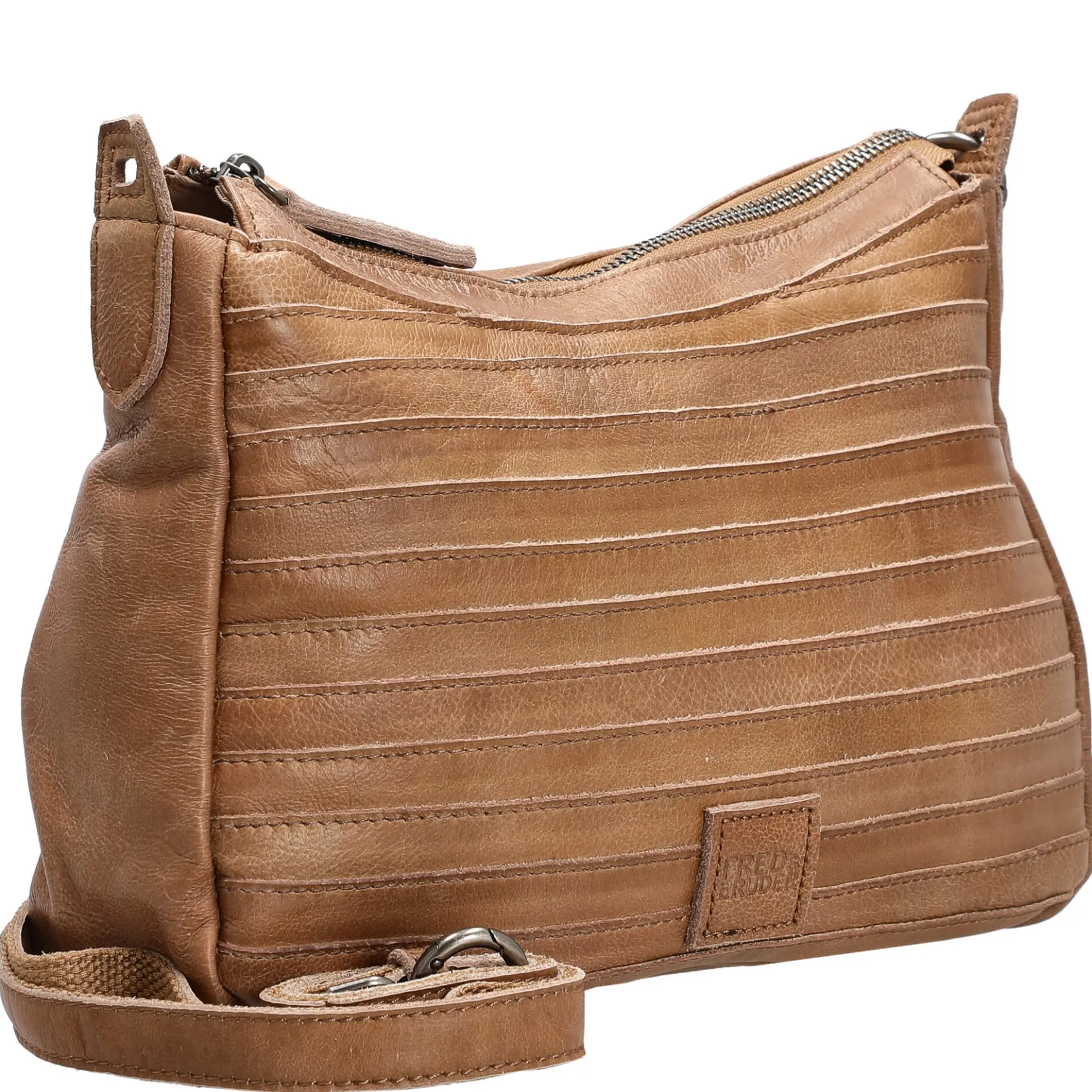 FREDsBRUDER Layer Likely - Umhängetasche 38 cm (caramel)